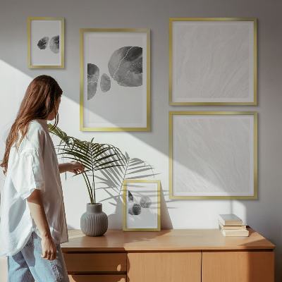 Modernes wandbilder-set Abstrakte Farbflecken Malerei
