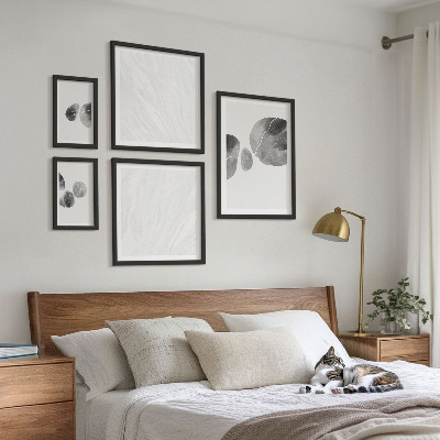 Modernes wandbilder-set Abstrakte Farbflecken Malerei