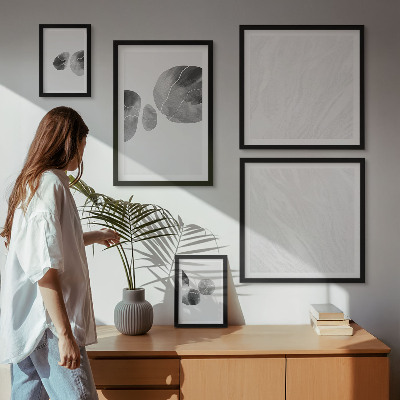 Modernes wandbilder-set Abstrakte Farbflecken Malerei