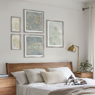 Bildergalerie-set für die wand Pastellfarben-Aquarelltexturen