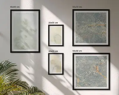 Bildergalerie-Set für die Wand mit Pastellfarben-Aquarelltexturen