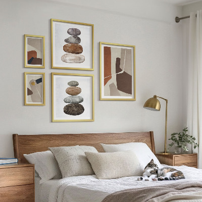 Bildergalerie-set für die wand Abstrakte Boho-Kunst