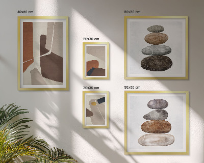 Bildergalerie-set für die wand Abstrakte Boho-Kunst