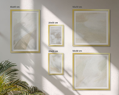 Modernes wandbilder-set Abstrakte Malerei mit dem Pinsel