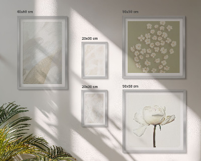 Bilderset fürs sofa Blumen, modische Boho-Texturen
