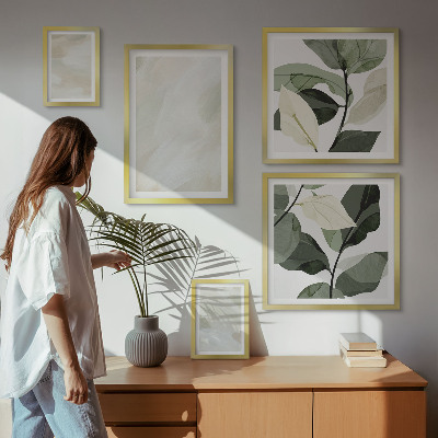 Bildergalerie-set für die wand Leuchtende Farben, abstrakter Boho-Stil