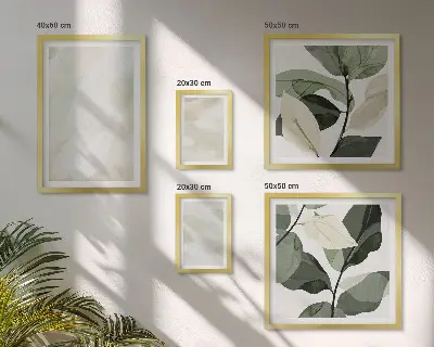 Bildergalerie-Set für die Wand mit abstrakten Boho-Motiven in leuchtenden Farben