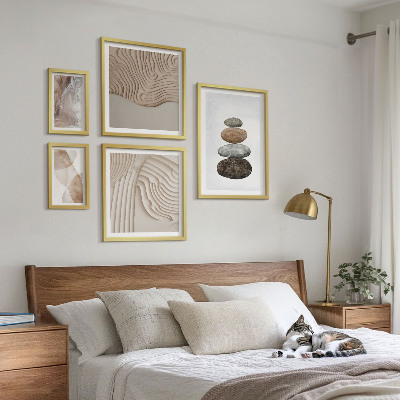 Bildergalerie-set für die wand Abstrakte Pastellformen