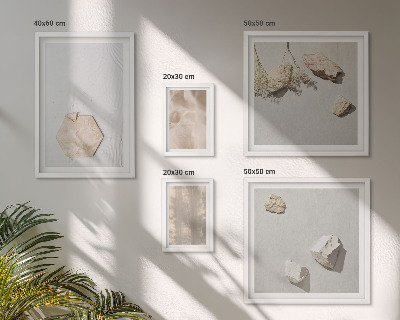Bildergalerie-set für die wand Dezente Boho-Naturtexturen