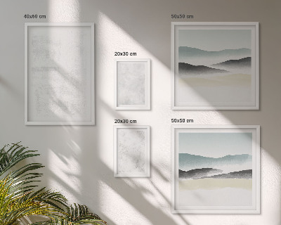 Modernes wandbilder-set Abstrakter Hintergrund mit weißen Punkten