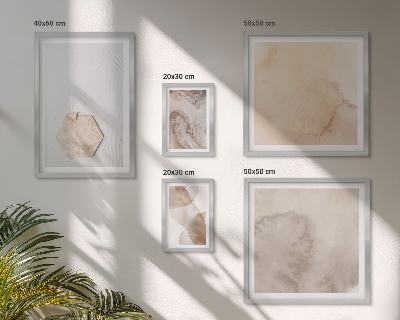 Bilderset fürs sofa Designerabstraktion der Natur