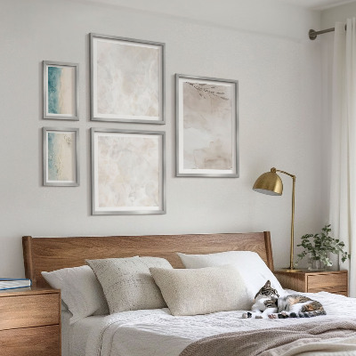 Bildergalerie-set für die wand Feine Aquarelltextur