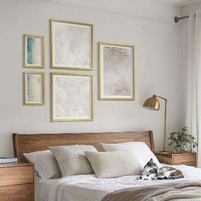 Bildergalerie-set für die wand Feine Aquarelltextur