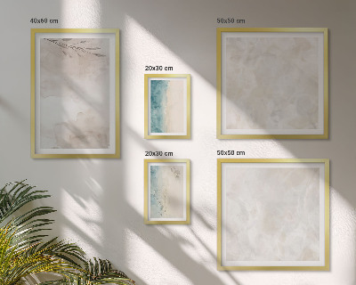 Bildergalerie-set für die wand Feine Aquarelltextur