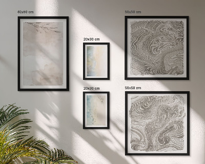Modernes wandbilder-set Feine Aquarellfarben
