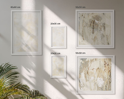 Bildergalerie-set für die wand Helles Strukturfarbendesign