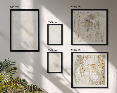 Bildergalerie-set für die wand Helles Strukturfarbendesign