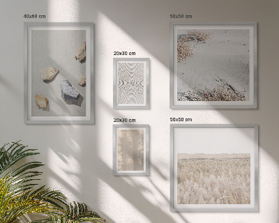Modernes wandbilder-set Boho-Naturtexturen