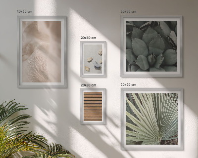 Bildergalerie-set für die wand Steine, Holz, Stofftexturen