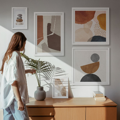 Bildergalerie-set für die wand Abstrakte Malerei Dekorationen