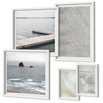 Modernes wandbilder-set Abstraktes Design, moderne Texturen