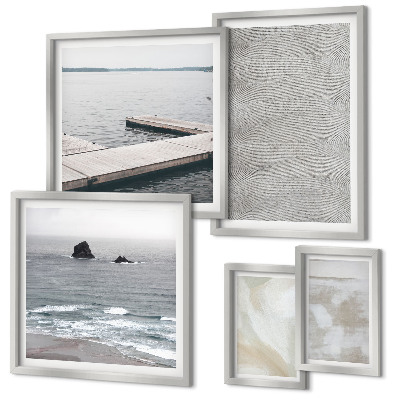 Modernes wandbilder-set Abstraktes Design, moderne Texturen