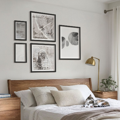 Bilderset fürs sofa Abstrakte moderne Formen