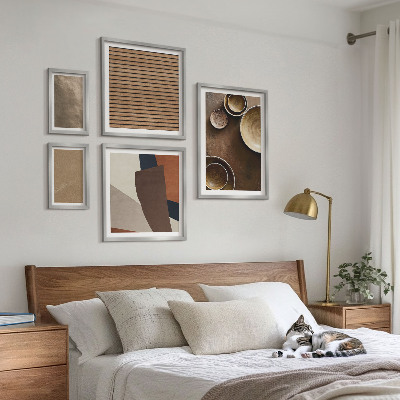 Bildergalerie-set für die wand Minimalistische Steinstrukturen