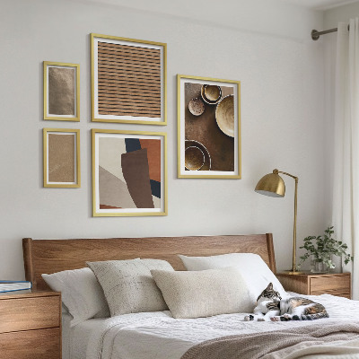 Bildergalerie-set für die wand Minimalistische Steinstrukturen