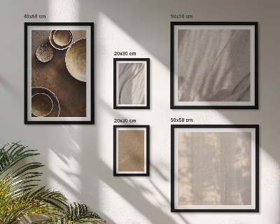 Modernes wandbilder-set Minimalistische Texturstrukturen
