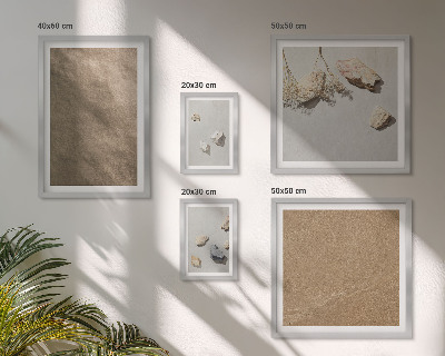 Bildergalerie-set für die wand Steine ​​Strand natürliche Strukturen