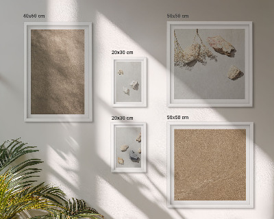 Bildergalerie-set für die wand Steine ​​Strand natürliche Strukturen