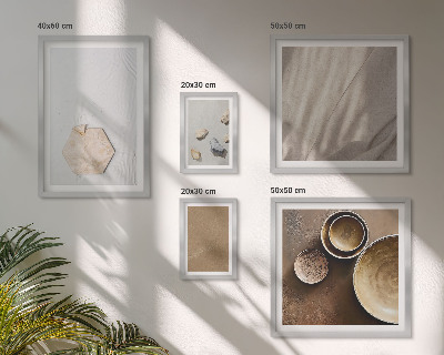 Modernes wandbilder-set Minimalistische Texturen warm