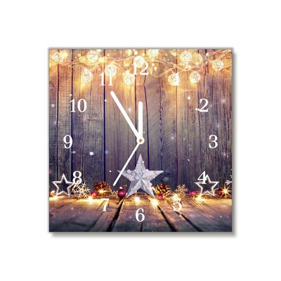Glasuhr Sterne Weihnachtsbeleuchtung Dekorationen