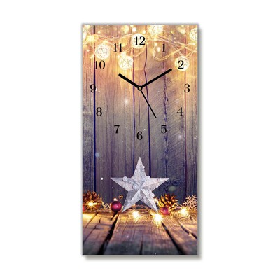 Glasuhr Sterne Weihnachtsbeleuchtung Dekorationen