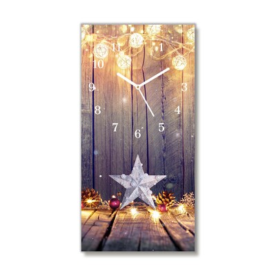 Glasuhr Sterne Weihnachtsbeleuchtung Dekorationen