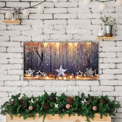 Glasuhr Sterne Weihnachtsbeleuchtung Dekorationen