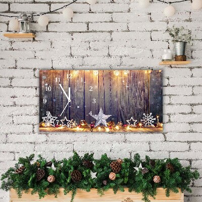 Glasuhr Sterne Weihnachtsbeleuchtung Dekorationen