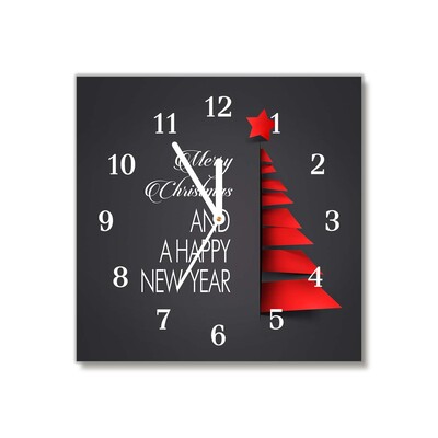 Glasuhr Abstraktion Weihnachtsbaum-Dekoration
