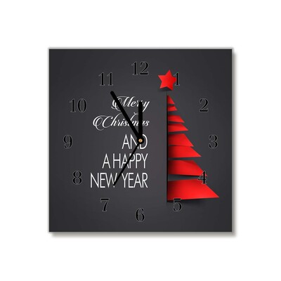 Glasuhr Abstraktion Weihnachtsbaum-Dekoration