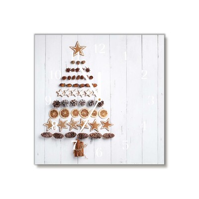 Glasuhr Lebkuchen Christbaumschmuck