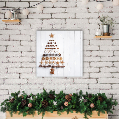 Glasuhr Lebkuchen Christbaumschmuck