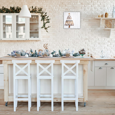 Glasuhr Lebkuchen Christbaumschmuck