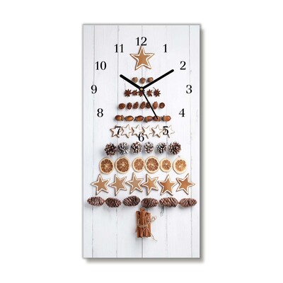 Glasuhr Lebkuchen Christbaumschmuck