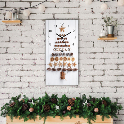 Glasuhr Lebkuchen Christbaumschmuck