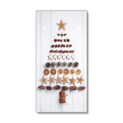 Glasuhr Lebkuchen Christbaumschmuck