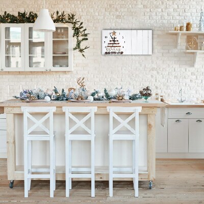 Glasuhr Lebkuchen Christbaumschmuck