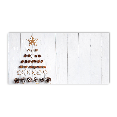 Glasuhr Lebkuchen Christbaumschmuck