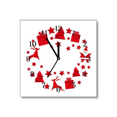 Glasuhr Weihnachtsdekorationen
