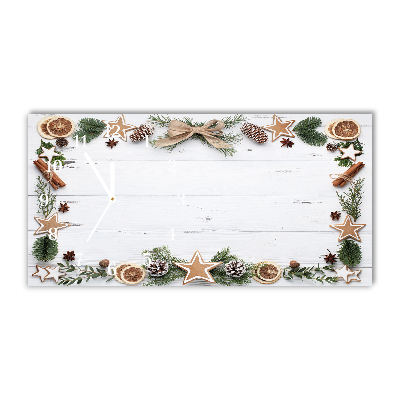 Glasuhr Weihnachtsfeiertags-Lebkuchen